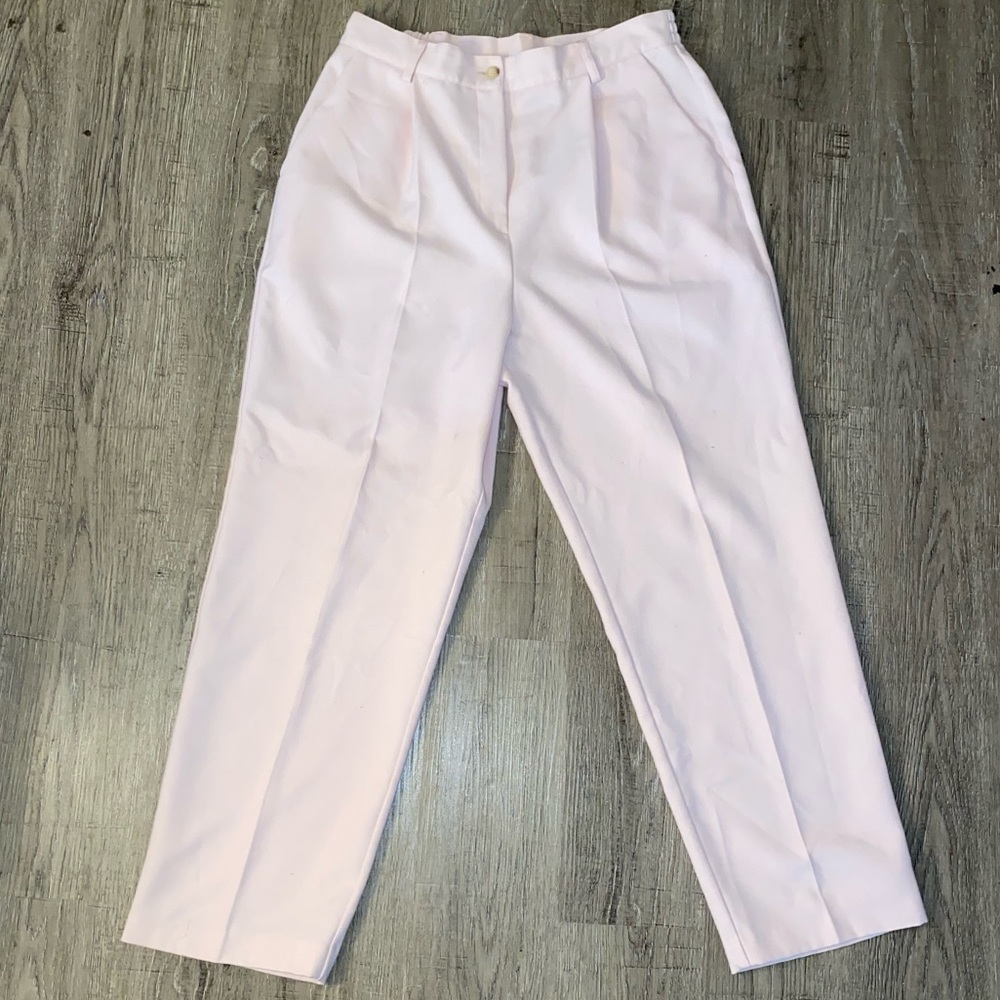 Petite Pink Trousers Size 14 With Small Marks